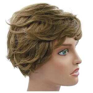 Vintage Kane Kalon KaneKalon Wig Brunette Short Hair Costume Cosplay Hair Loss